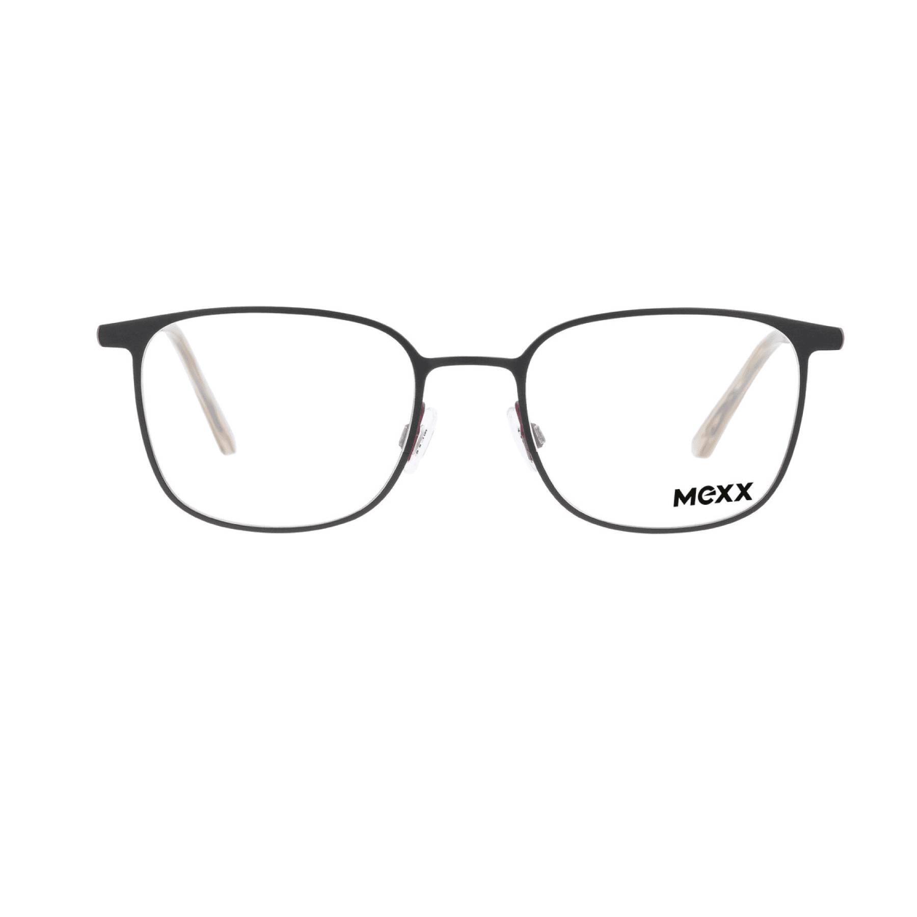 MEXX RX METAL, BLACK MAT front view