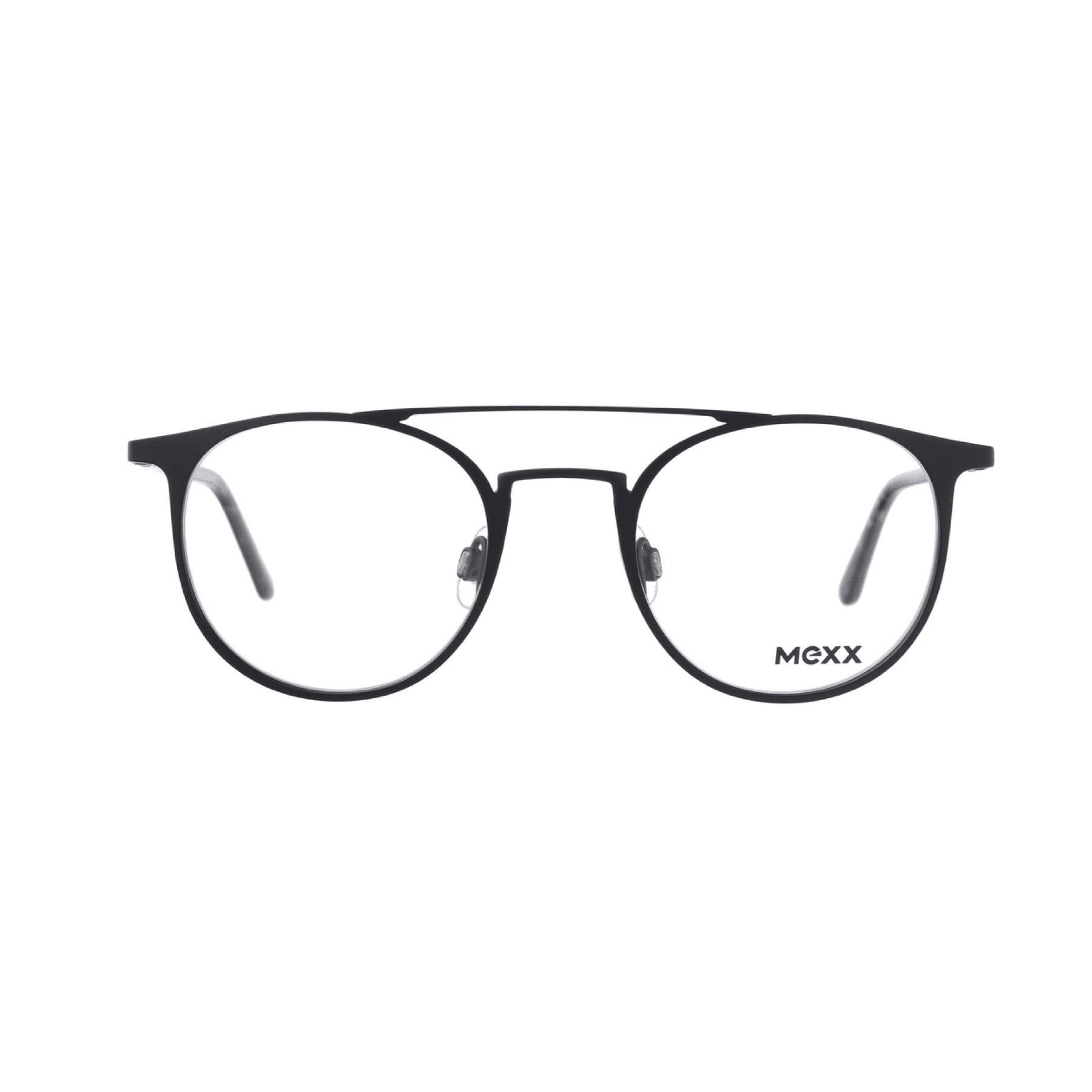 MEXX RX METAL, BLACK MAT front view