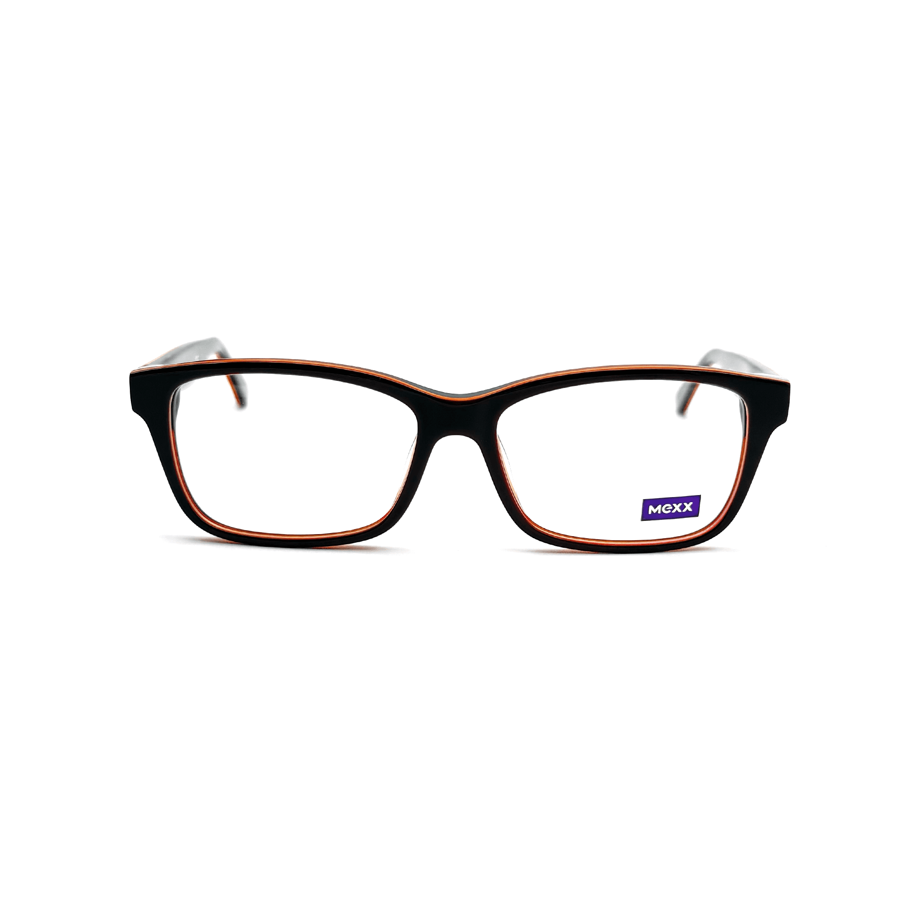 MEXX JUNIOR PLASTIC, BROWN ORANGE front view