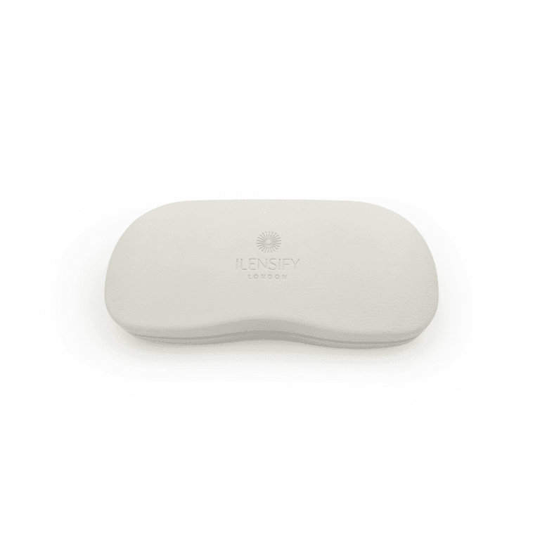 Plastic Eyewear Case White